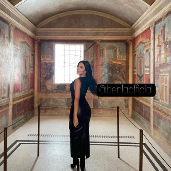 ZARA FAUX LEATHER MIDI BLACK DRESS NWT BLOGGERS FAV - Picture 11 of 16